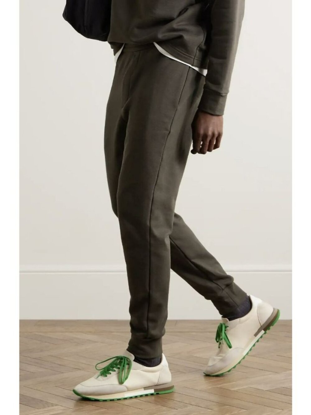 The Row $890 Edgar Pant Joggers Sweatpants Green Size Medium New